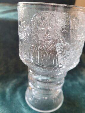 Frodo - Lord of the Rings Glass Goblet - LOTR - 2001